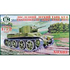 UMT 683 Plastic model kit Scale 1:72 Experimental Light Tank BT6 - modelling kit