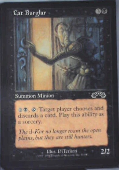 Cat Burglar - Exodus: #54, Magic: The Gathering Lp R96