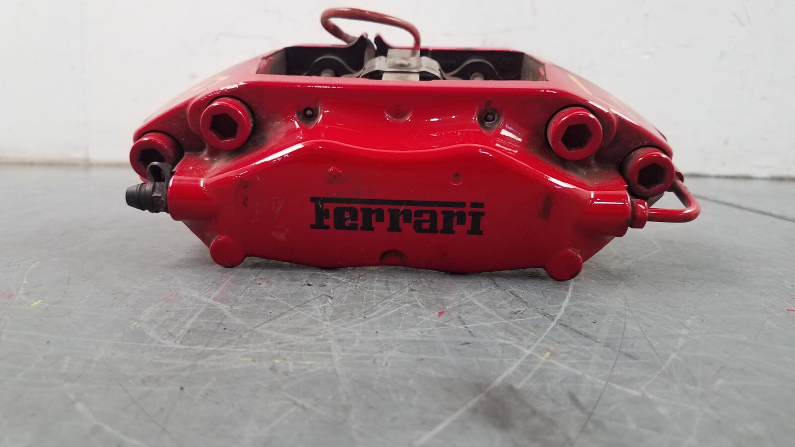 2007 Ferrari F430 Red Brembo Brake Caliper Set #1338 L2