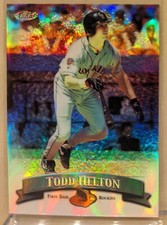 1998 Topps Finest DUAL SIDED REFRACTOR #111 Todd Helton HOF RARE PARALLEL