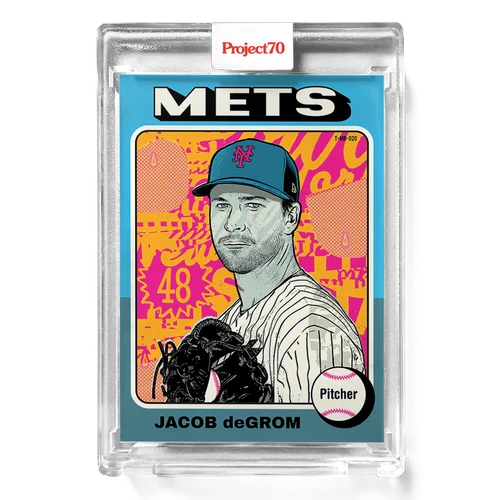 2021 Topps Project 70~1975 Jacob Degrom #888~ By Morning Breath PR:672