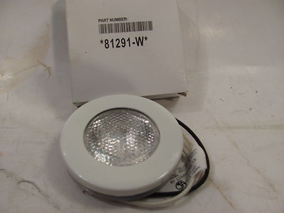 ITC 81291-W  COURTESY LIGHT  RV LUMINAIRE VR 12 VOLT HALOGEN