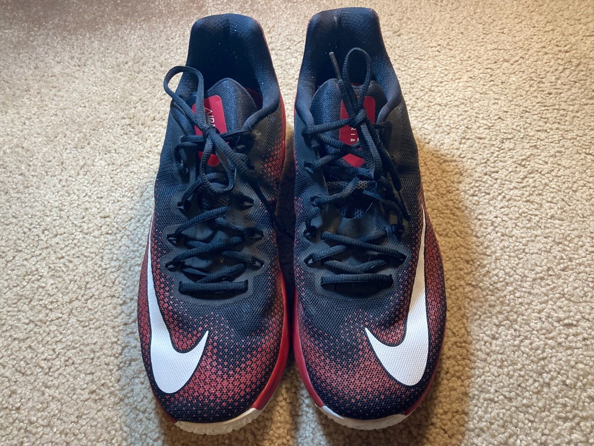 Nike Mens Air Max Infuriate 852457-006 Red Basketball Shoes  display picture 1