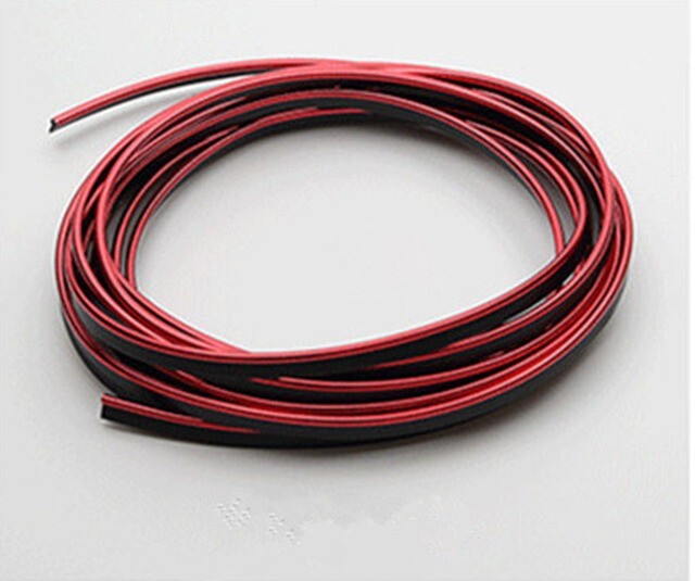 Cavo Diffusori (rosso/nero) 18GA, Lunghezza 10 Metri