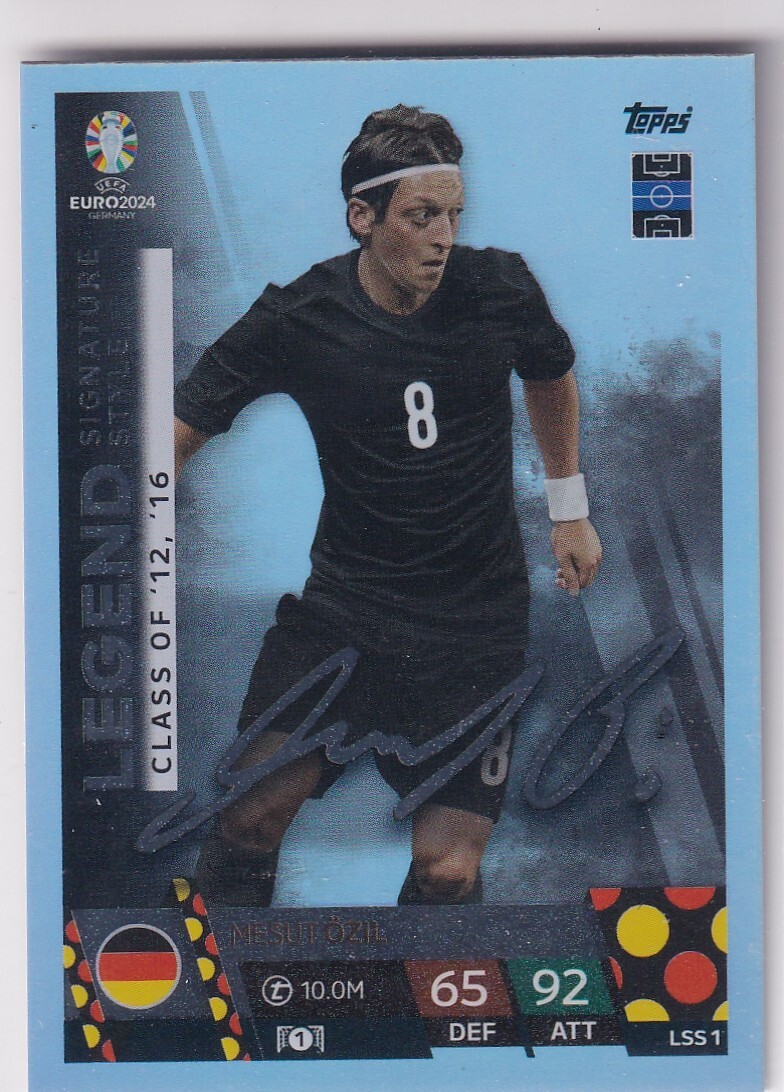 Topps Euro 2024 Match Attax Karte Legend Signature Style LSS