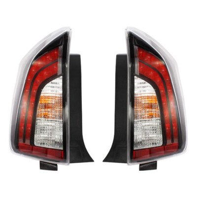 東*き様 Prius 30 ZVW30 バックライト back lights DEPO LED Tail Light Lamp BLACK LH RH Set for TOYOTA PRIUS ZVW30