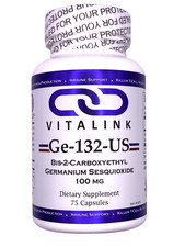 VitaLink Organic Germanium 100 mg X 75 capsules - Potent Immune Support