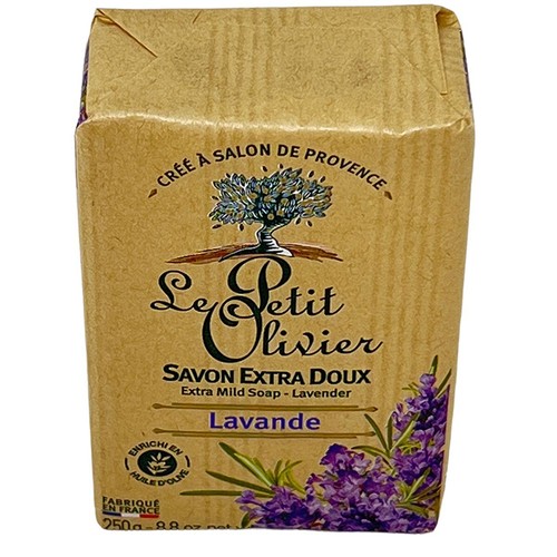 Le Petit Olivier Seife mit Lavendel extra mild 250 Gramm aus Frankreich - Bild 4 von 4