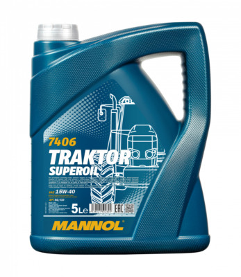 5 Liter MANNOL Traktor Superoil 15W-40 Motoröl  API SG/CD mineralish