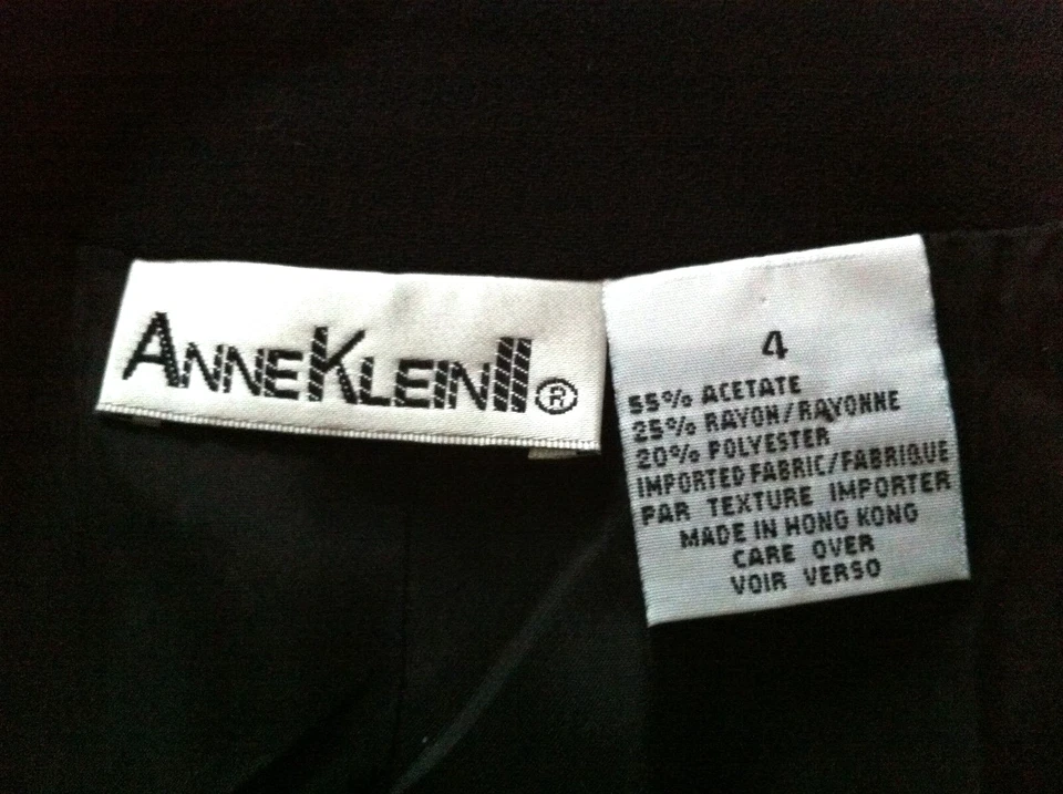 NEW ANNE KLEIN II Elegant High-End Designer Vest Career/Business/Holiday /S $189 - Image 4 of 4