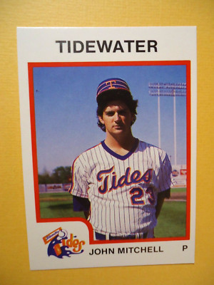 John Mitchell - 1987 Procards Baseball card #2491 - Tidewater Tides - pitcher