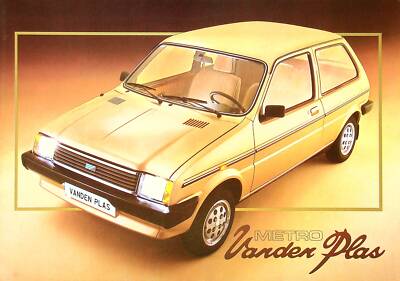244447) Rover Metro Vanden Plas Prospekt 08/1982