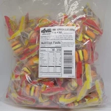 efrutti Mini Burger Gummy Candy 2 LB - 101 Count Bulk Bag