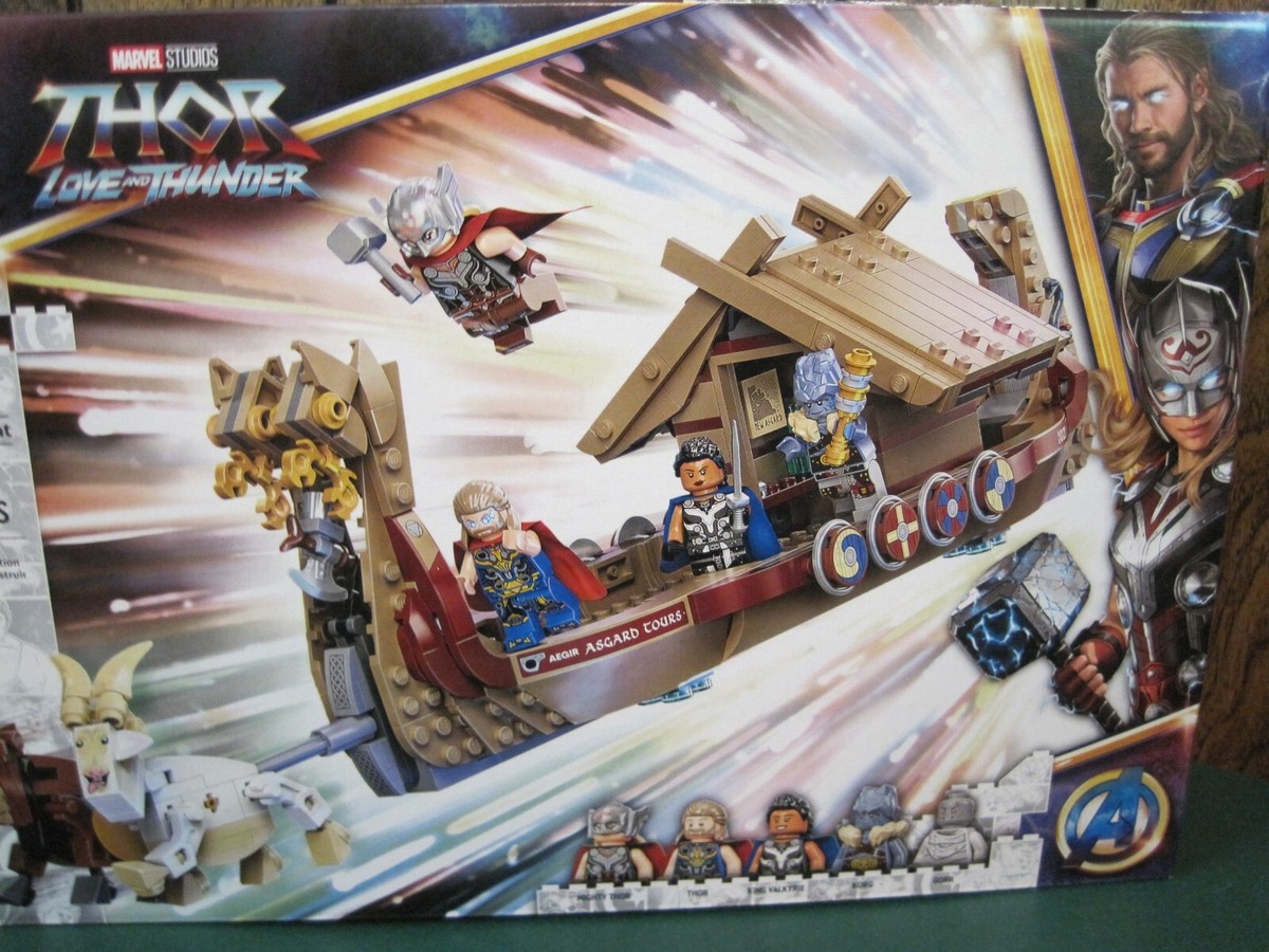2022 LEGO 76208 MARVEL THOR LOVE AND THUNDER THE GOAT BOAT 564