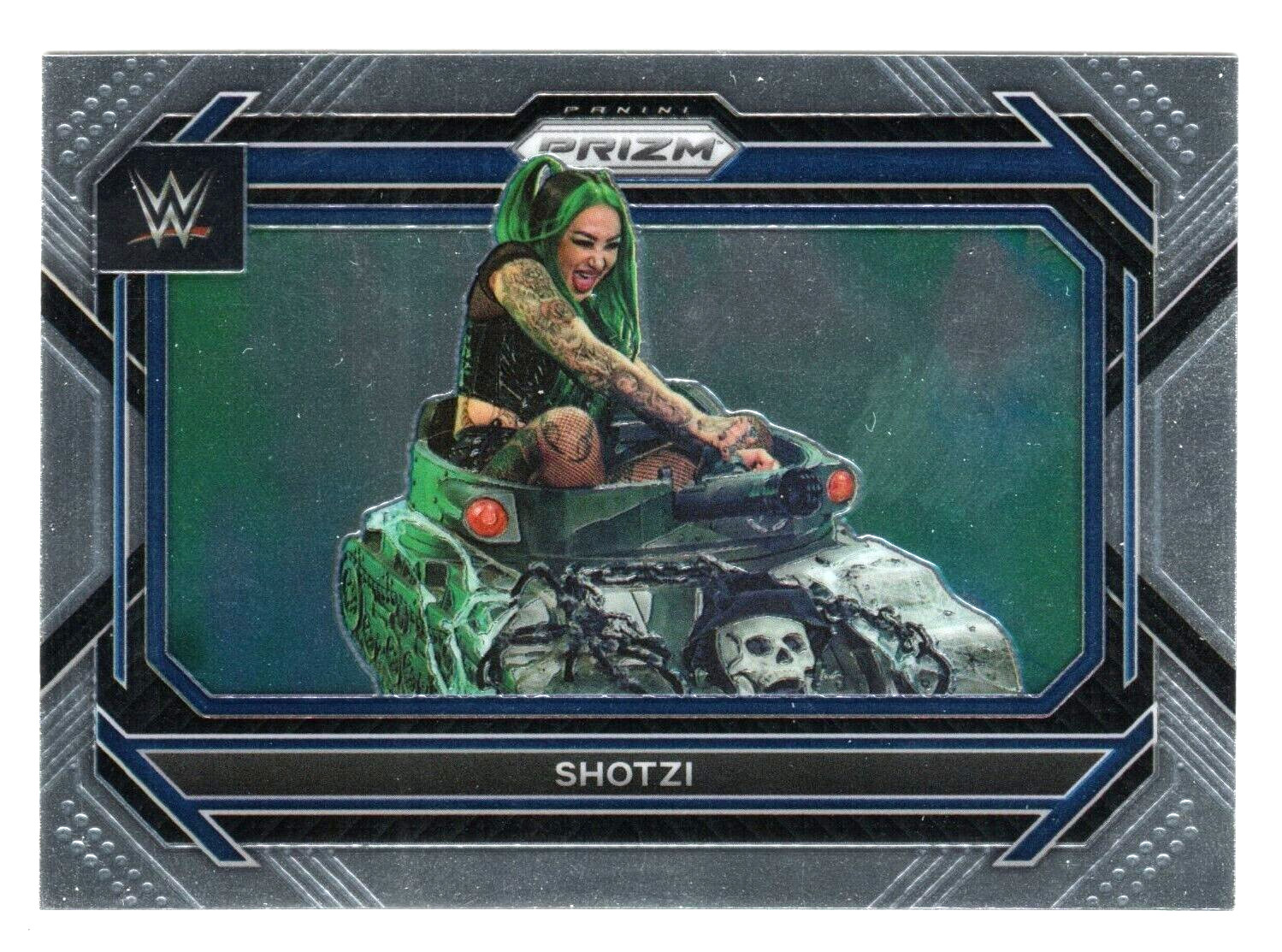 Shotzi #99 Wrestling Cards 2023 Panini Prizm WWE trading card — raw and PSA graded price guide