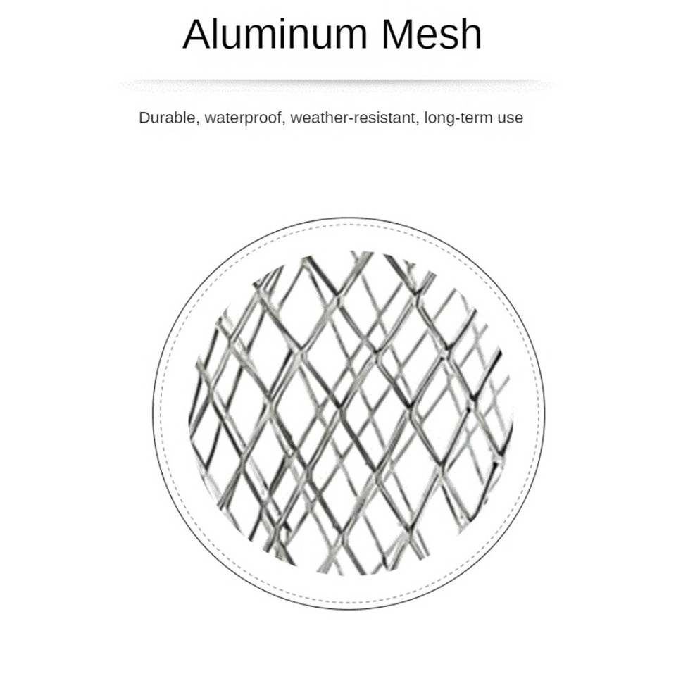 2X(8 Pcs Gutter Downspout Guard Down Pipe Mesh Keeps Gutter