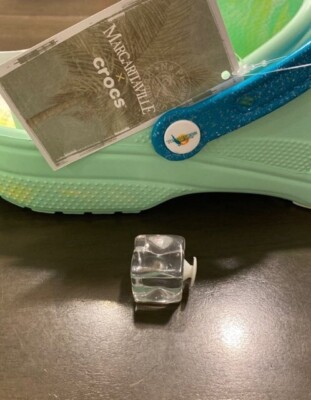 1  Jimmy Buffett Margaritaville￼ Crocs Ice Cube Jibbitz, Rare!