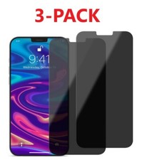 3x For iPhone 11 12 Max Mini Anti-Spy Tempered Glass Privacy Screen Protector