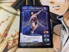 2017 PANINI Meta X DC Justice League R107-JL WONDER WOMAN  HOLO Trading Card