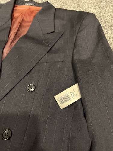 Men’s Size 41 R Jacket & 41 x 34 Pants Paul Rodon The Collection Two Piece Suit - Picture 3 of 5