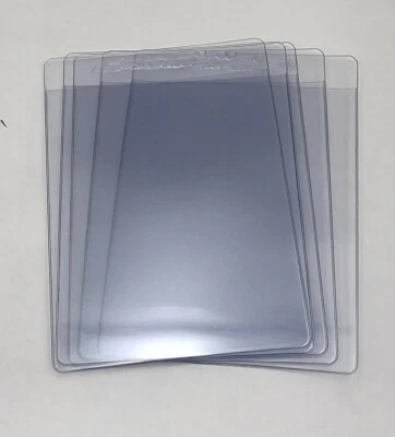 CARDBOARD GOLD Card Saver 1 (qty: 5) Graded Card Submission Semi Rigid Top Load