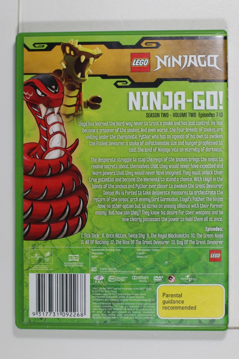 LEGO Ninjago - Masters of Spinjitzu : Series 2 : Vol 2 Region 4