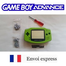 Coque GAME BOY ADVANCE Vert Green NEUF NEW + tournevis - étui shell case GBA