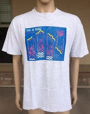 Vintage 90s 1994 Tour De Pierce Single Stitch T Shirt Hanes USA Made Size XL