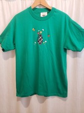 VTG 90s Gopher T Shirt Mens Med USA Made Single Stitch 90s Golf Butterfly Flower