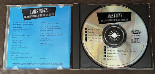 James Brown – The Greatest Hits of the Fourth Decade CD von 1992 - Foto 3 di 3