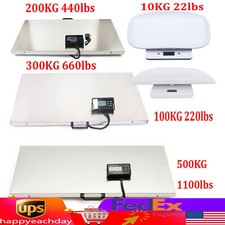 US 10-300KG 500KG Digital Livestock Vet Scale Hog Pet Dog Sheep Goat Scale Power