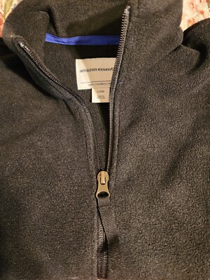 Amazon Essentials Long Sleeve Full Zip Fleece Deep Gray/darkSize: Kids Large(10)