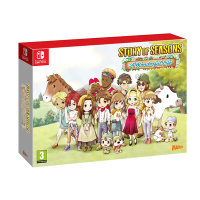 Story Of Seasons A Wonderful Life Limited Edition - Nintendo Switch - NEU OVP