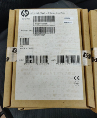 HP 661069-B21 G8 Series 512MB FBWC for P-series Smart Array - NEW in Box!