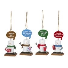 Toasted S'mores Camp Beverage Ornament Select from Dropdown