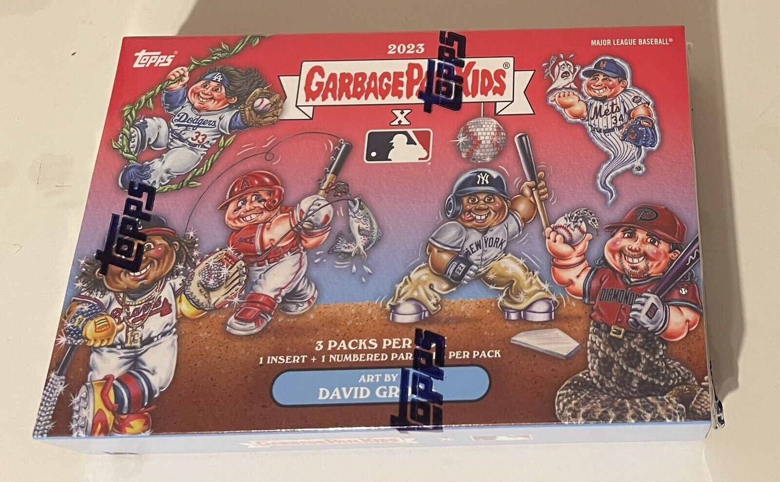 2023 Topps MLB Baseball X Garbage Pail Kids Series 3 Unopened Sealed Box Mint