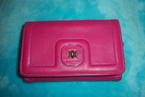 Longchamp Hot Pink Fuchsia Leder Geldbörse - WEICH - DREIFACH FALTBAR - Bild 2 von 21