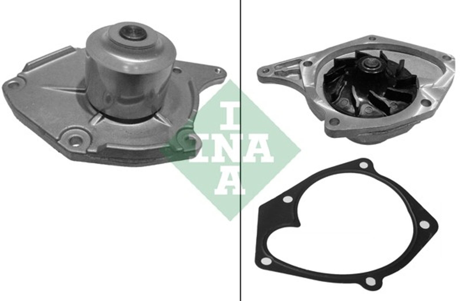 Pompe à eau INA Renault Clio III essence et diesel - Refroidissement moteur 1.4 1.6 1.5 dCi