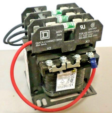 SQUARE D 9070TF100D3 Control Transformer with 3 Fuses FNQ-R-2-1/4 NNB