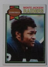 Monte Jackson 1979 Topps Football #392 Oakland Raiders
