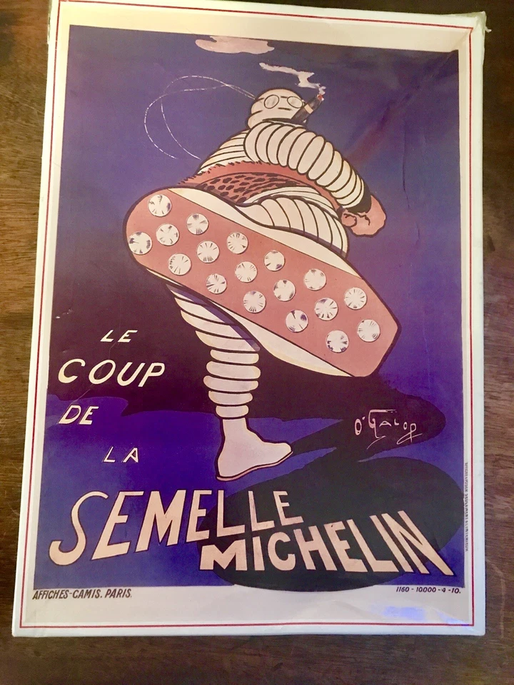 Ancienne Grande Puzzle Michelin Bibendum Chagnon France O’gallop - Image 2 of 4