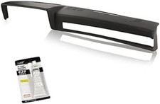 Dash Cover Compatible with 1981-1991 GMC Chevy Trucks Dashboard Cover Black NEW