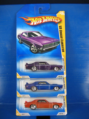 ** 2009 HOT WHEELS 69 COUGAR ELIMINATOR SET OF 3