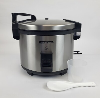 Reiskocher Hamilton Beach Commercial 37560R-CE Proctor-Silex,14L,Grau/Schwarz Ne