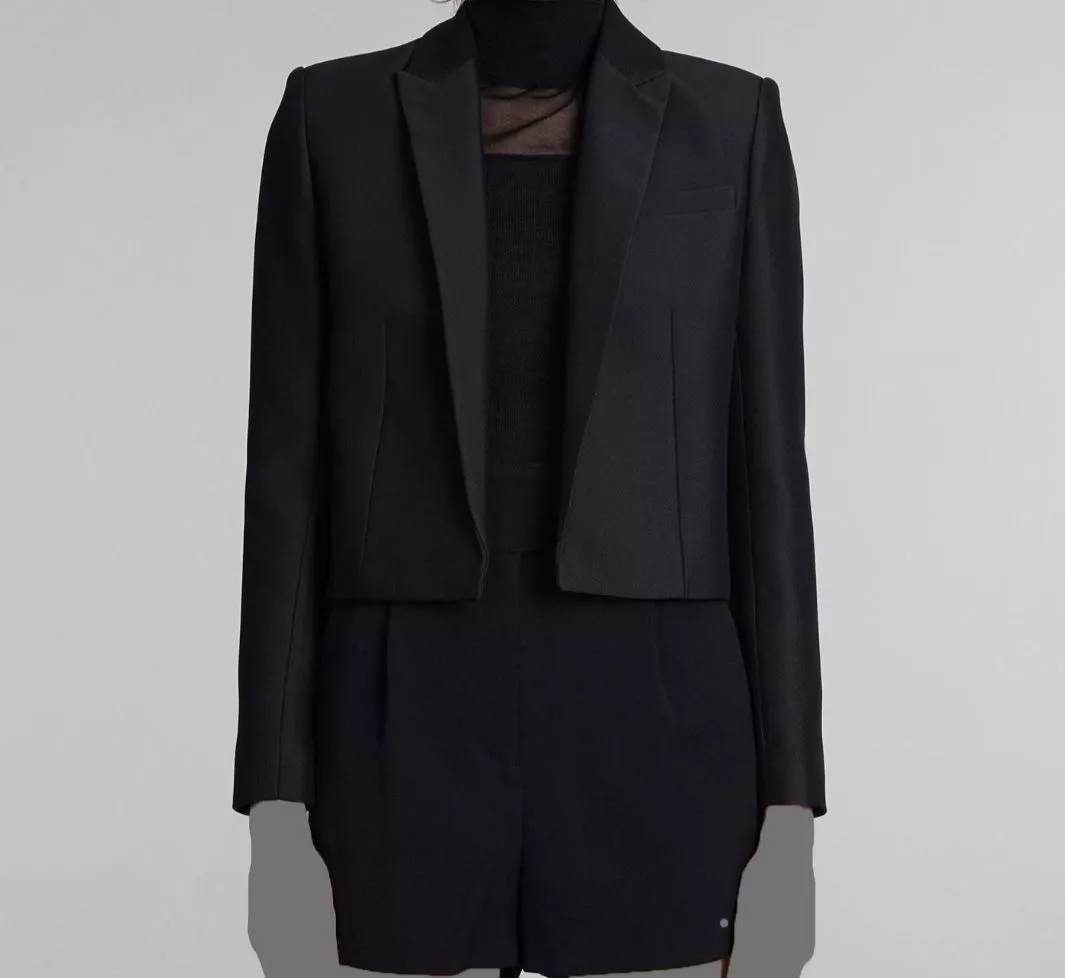 Iro top black blazer