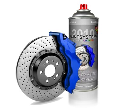 Bremssattellack Spraydose 400ml blau Top Premium-Bremsattelspray