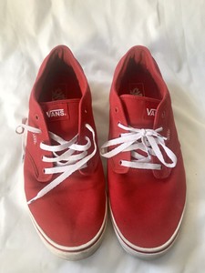 red vans size 14