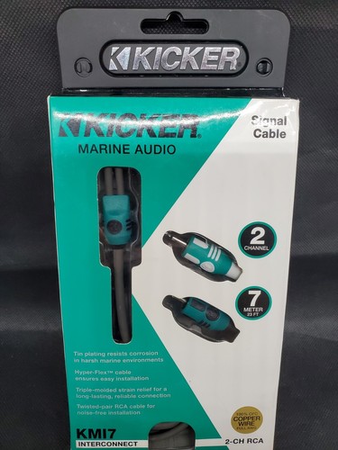 Kicker Cavo Segnale Audio Marino 7 Metri 23 Ft KM17 - Foto 12 di 13
