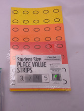 Student Size Place Value Strips Class Set Strips For 30 Students