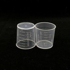 30ml Disposable Liquid Measure Pot Container Medicine Measuring Lab Cups 50PCS